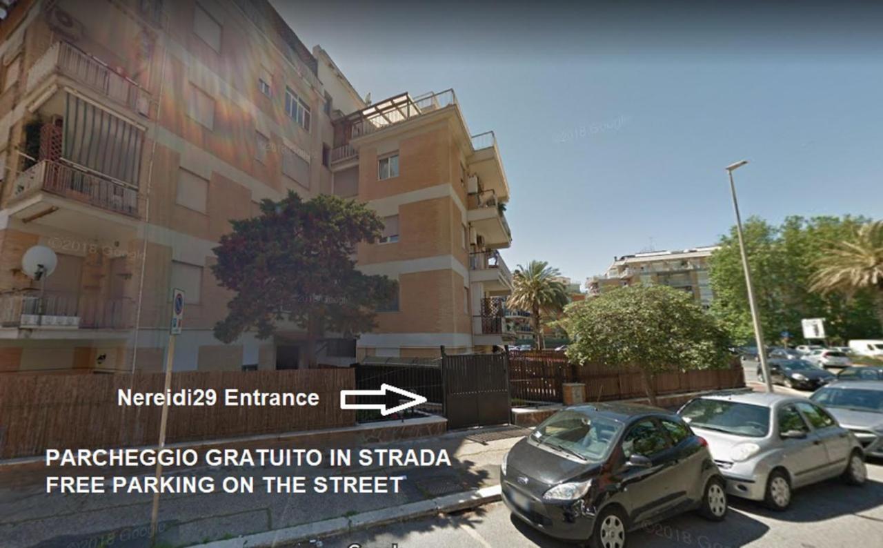 Апартаменты La Terrazza Sul Mare Di Roma, Wifi, Ac Лидо-ди-Остия Экстерьер фото